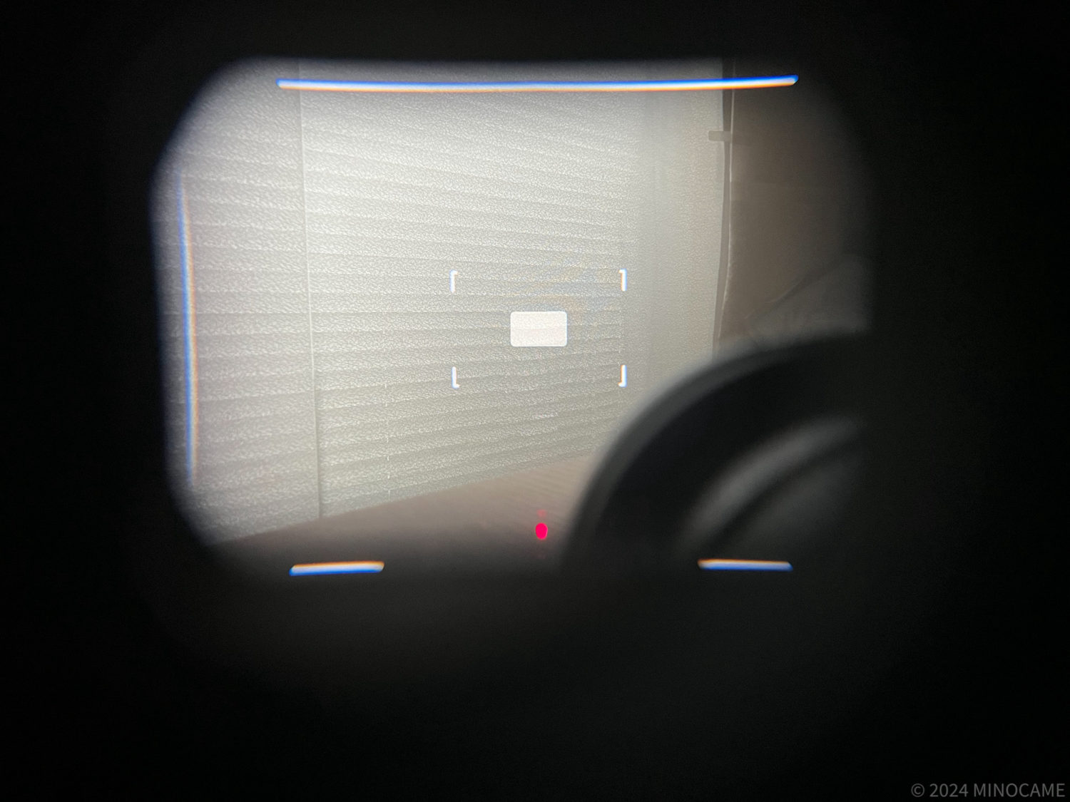 Situation of rangefinder with Magnifier 1.25x