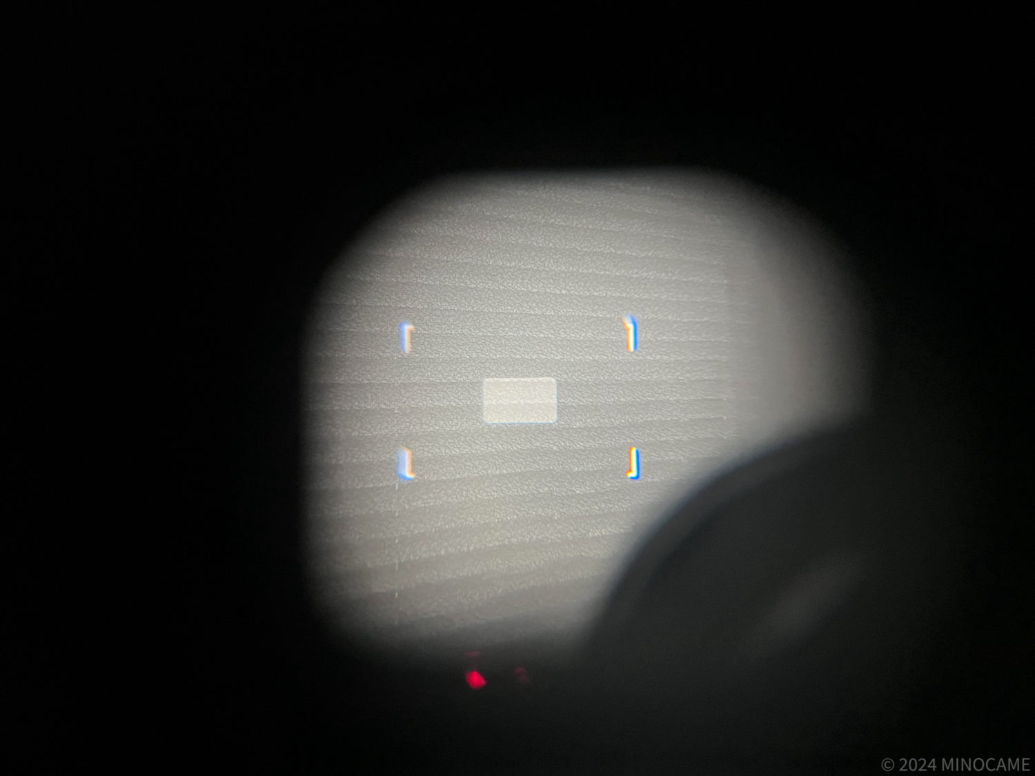 Situation of rangefinder with Magnifier 1.25x plus unknown magnifier
