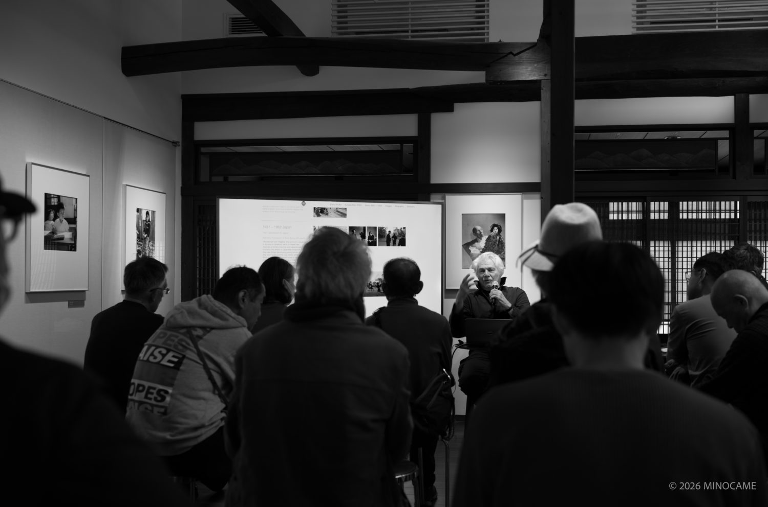 Talk show by Mr.Marco Bischof, son of Werner Bischof and Ms.Junko Ogawa, former director of Magnum Japan